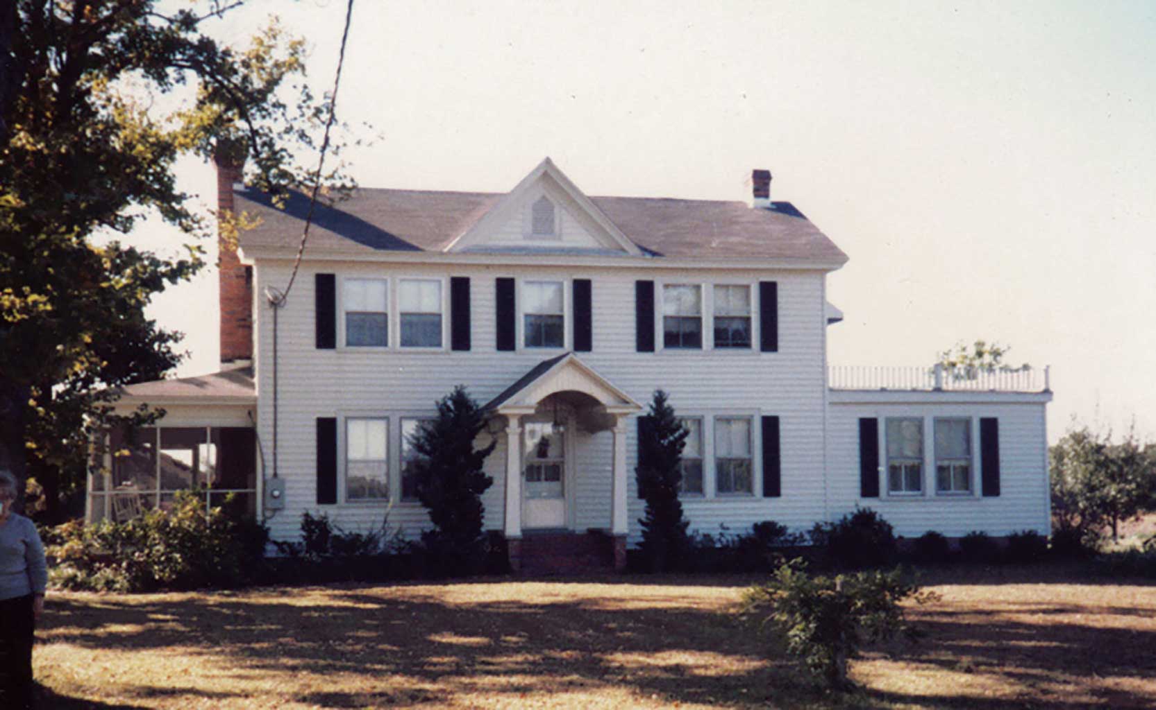 Horne home at Longview. 1990s